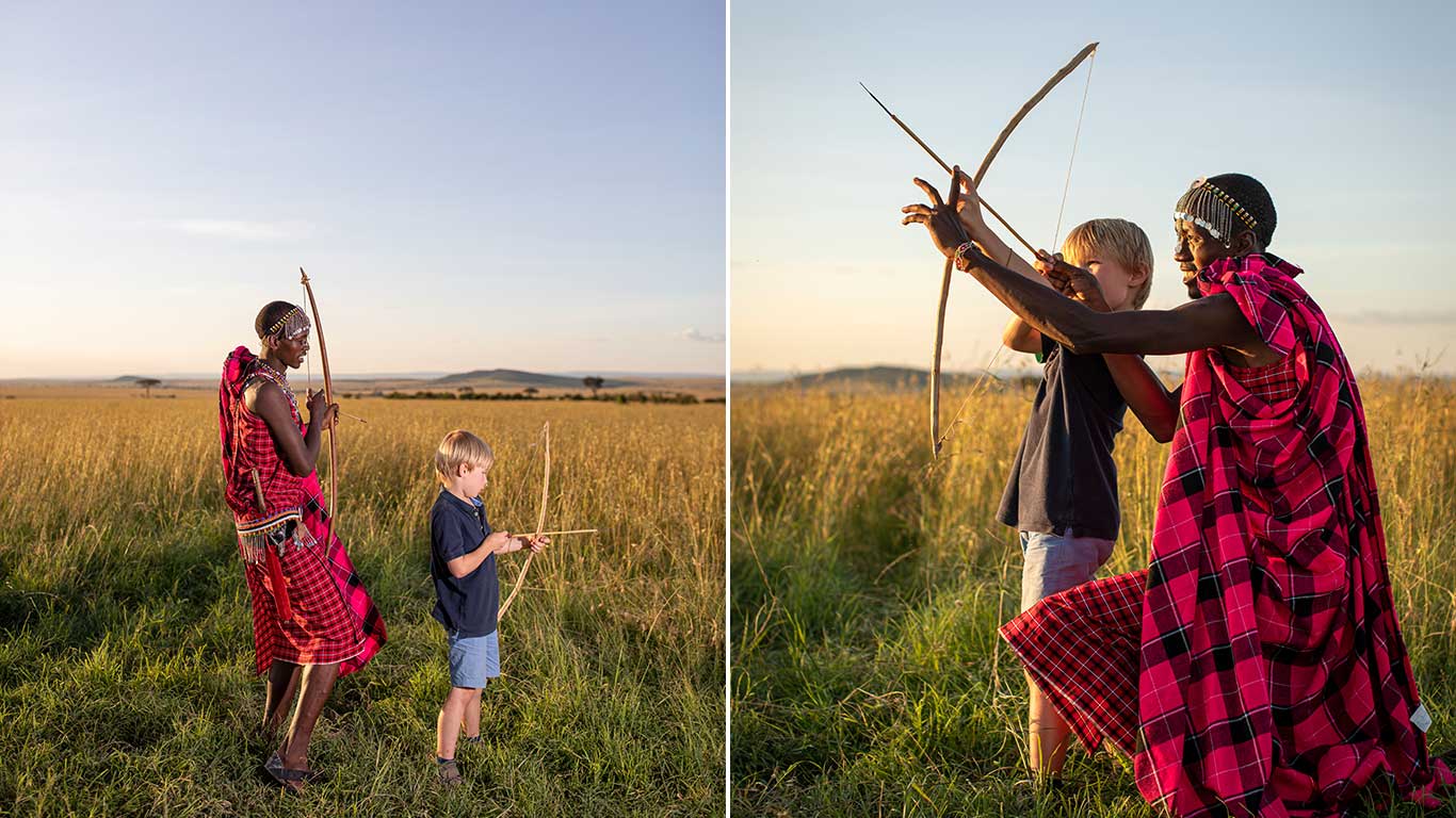 Family Safari - Bow and Arrow