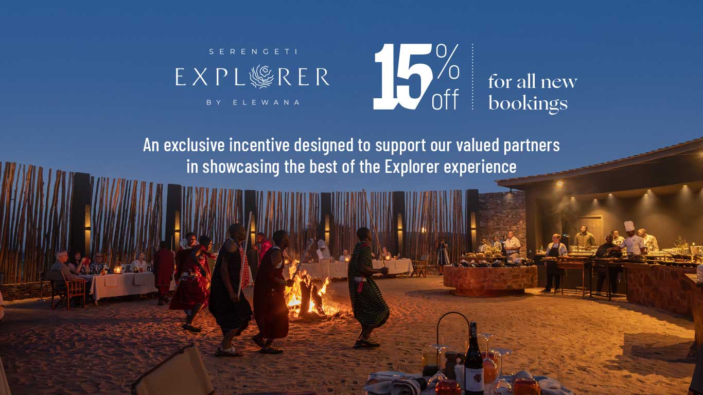 Serengeti Explorer: 15% off for all new bookings