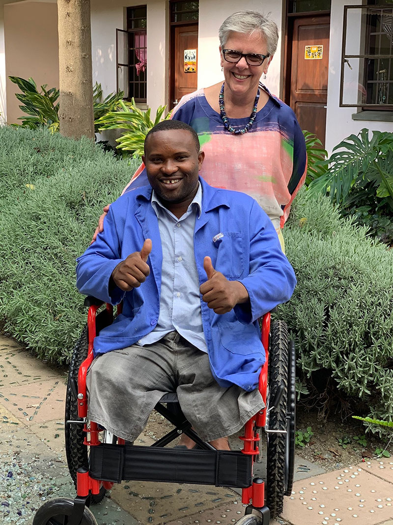 wheel chair donation Saimon